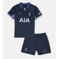 Echipament fotbal Tottenham Hotspur Tricou Deplasare 2023-24 pentru copii maneca scurta (+ Pantaloni scurti)
